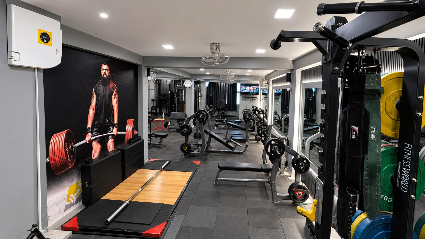 Absolute Fit training floor