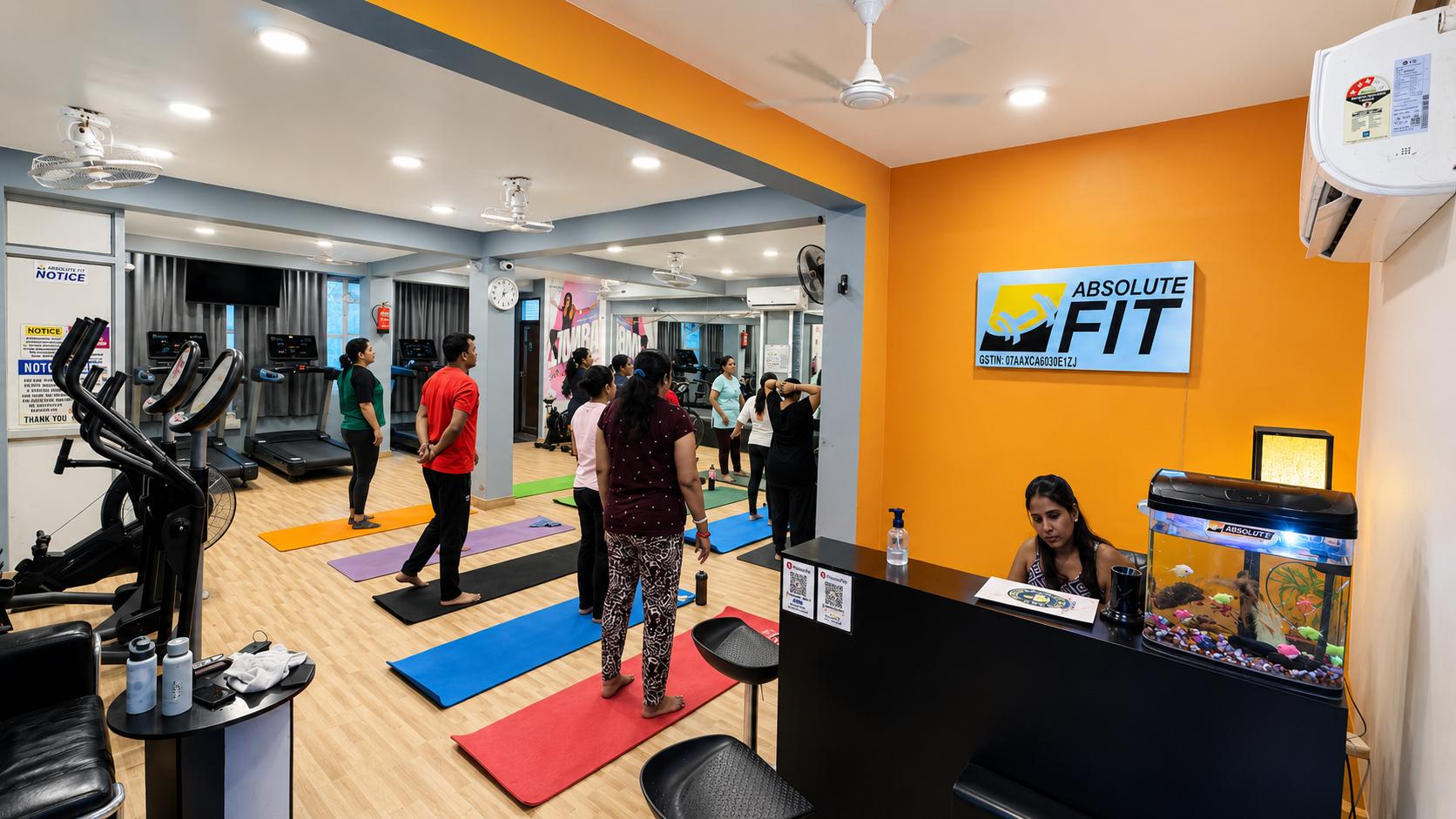 Absolute Fit reception area